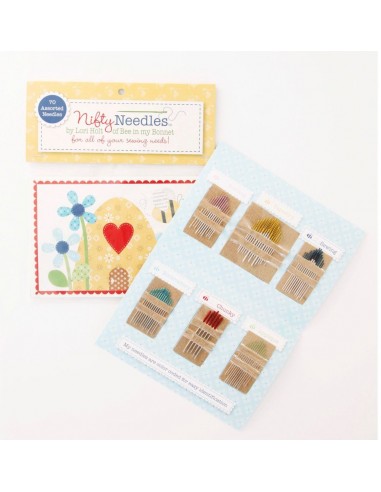 Pack de 70 agujas de Lori Holt de colores Pack de 70 agujas de Lori Holt de colores
