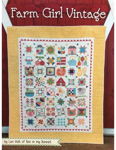 Libro Farm Girl Vintage de Lori Holt Bee in my Bonnet Libro Farm Girl Vintage de Lori Holt Bee in my Bonnet