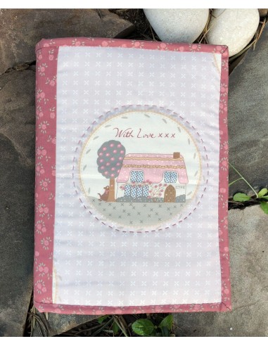 Kit funda de carpeta con telas de Veronique Requena Kit funda de carpeta con telas de Veronique Requena