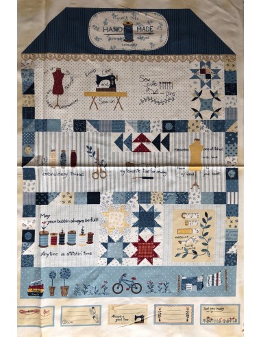 Panel patchwork American Country Collection de Masako De Lecien Panel patchwork American Country Collection de Masako De Lecien