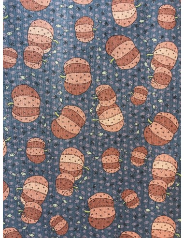 Tela patchwork azul calabazas Halloween Little Witchy Wonderland Lynette Anderson Tela patchwork azul calabazas Halloween Little Witchy Wonderland Lynette Anderson