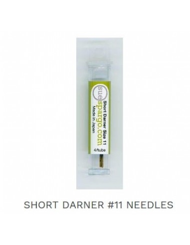 Agujas Short Darner 11 de Sue Spargo Agujas Short Darner 11 de Sue Spargo