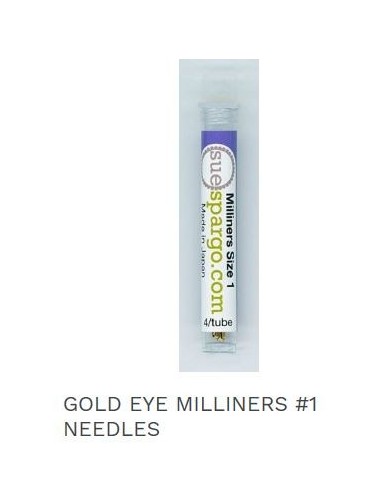 Agujas Gold eye milliners 1 Sue Spargo Agujas Gold eye milliners 1 Sue Spargo