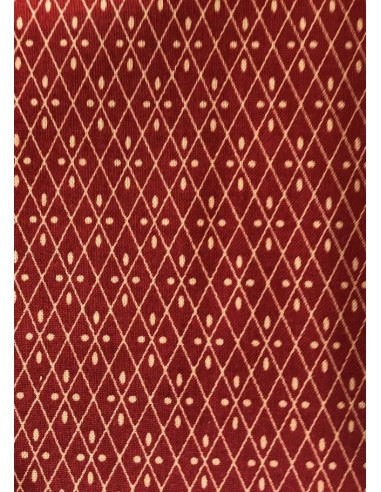 Tela patchwork roja rombos beis Vive La France de French General Tela patchwork roja rombos beis Vive La France de French General