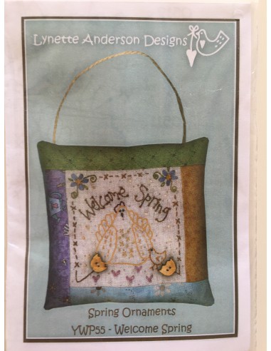 Bordado Lynette Anderson Design Welcome Spring Bordado Lynette Anderson Design Welcome Spring