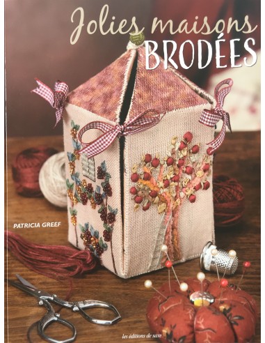 Libro Jolies Maisons Brodées Editorial Saxe Libro Jolies Maisons Brodées Editorial Saxe