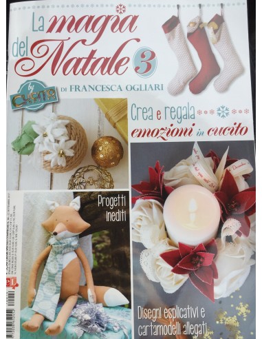 Revista patchwork de navidad: La Magia del Natale 3 Francesca Ogliari