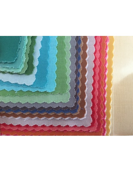 Layer Cake Pack de telas colores lisos 25cm x 25cm Riley Blake