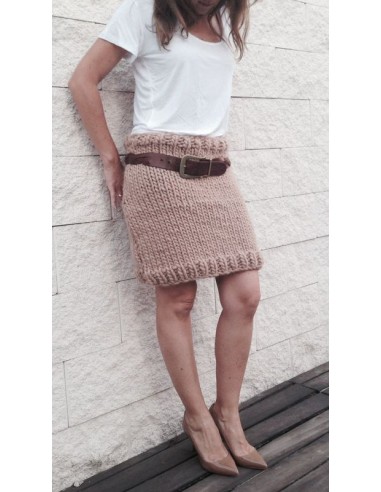 Brooklyn Skirt- kit tejer lana peruana