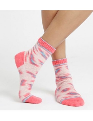 Ovillo Kinda Magic sock Pink Paws
