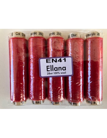 Hilo lana rojo Ellana de Sue Spargo EN41