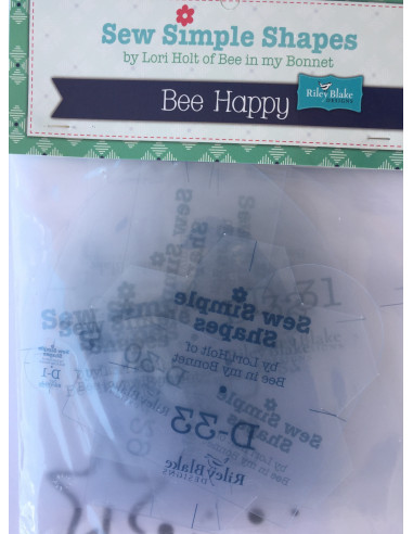 Set plantillas Bee Happy de Lori Holt