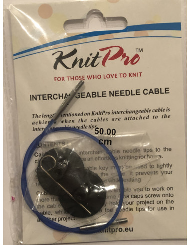 Cable para aguja cirular 50cm knit Pro