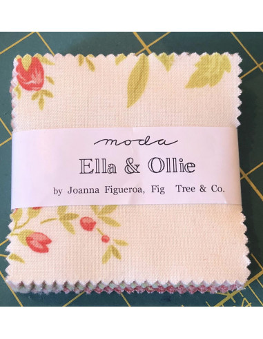 Mini charm pack 2 1/2" Ella & Olli...