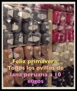 Ovillos lana peruana