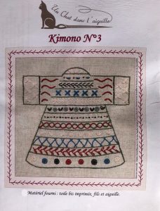 Kits bordado Kimonos Un Chat Dans L´aguille