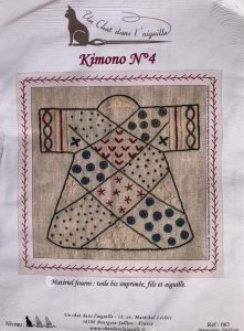 Kits bordado Kimonos Un Chat Dans L´aguille