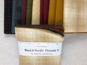 Telas de franela de la colección Wool & Needle de Primitive Gathering