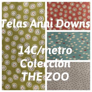 Telas patchwork Anni Downs The Zoo